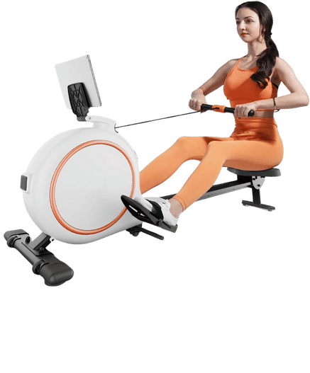MJWW Magnetic Rower Machine for Home, 32 Level, Quiet Resistance